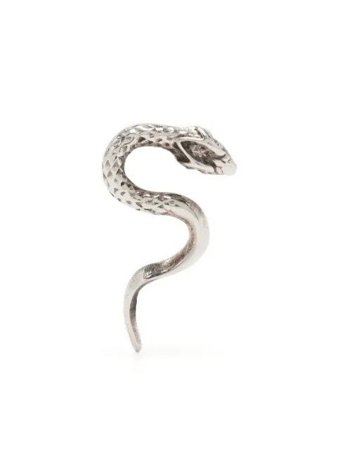 Emanuele Bicocchi serpent single earring Silver SPE2