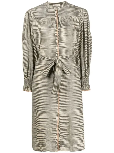 Ulla Johnson Fiora striped shirtdress Grey PS220152