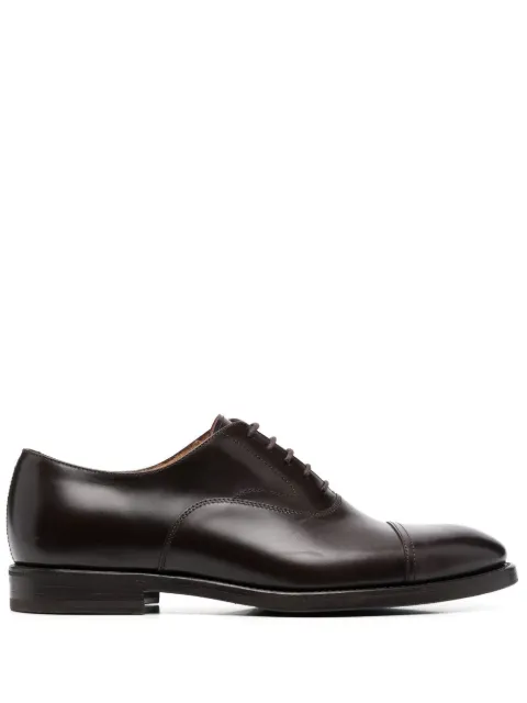 Brunello Cucinelli lace-up leather Oxford shoes Brown MZUNOXC841C8455