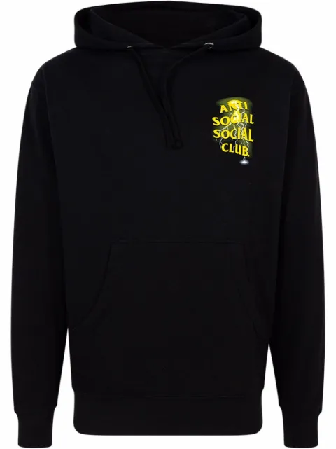 Anti Social Social Club Twista long-sleeve hoodie Black AS0266