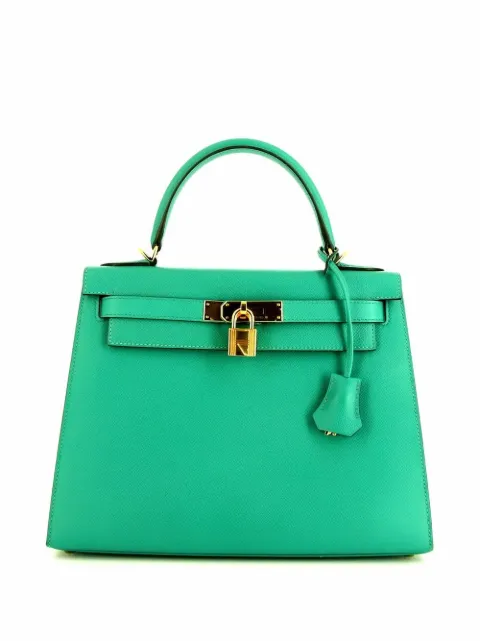Hermès Pre-Owned pre-owned Kelly 32 handbag Green 386981