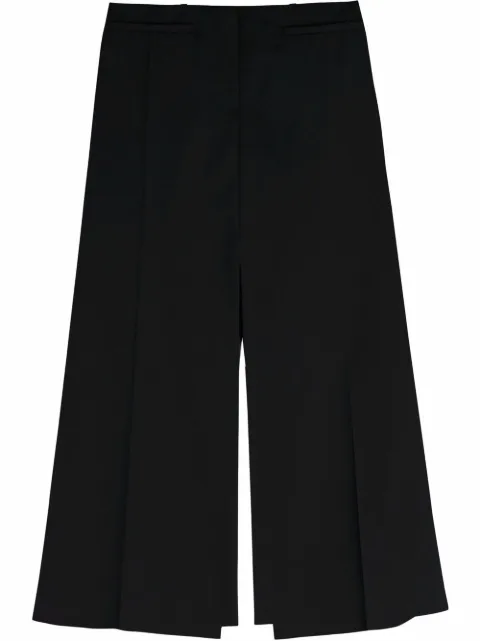 Victoria Beckham tailored wool midi skirt Black 1222WSK003643A