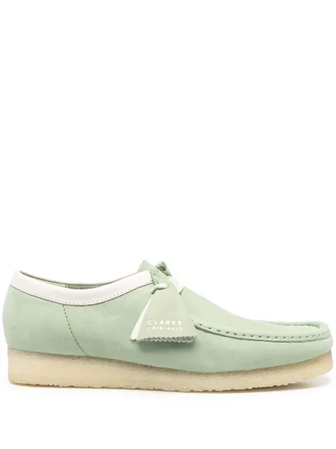 Clarks Originals Wallabee lace-up boat shoes Green 26165557