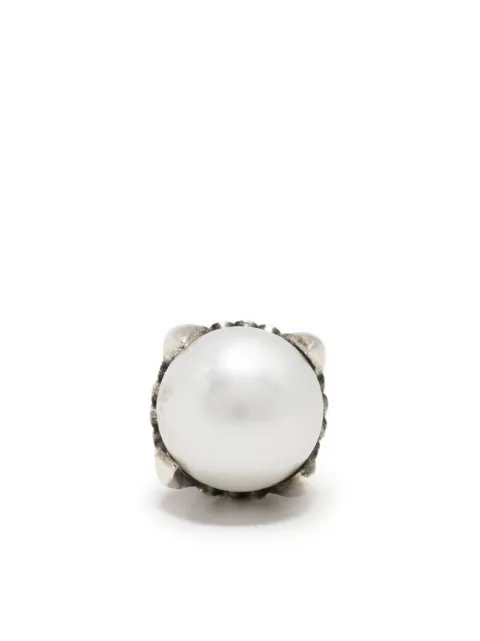 Emanuele Bicocchi pearl stud earring Silver PRE3