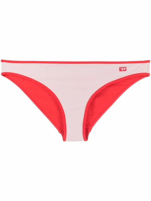 Diesel BFPN-Angelss contrast-trimmed bikini bottoms Neutrals A039820HFAN