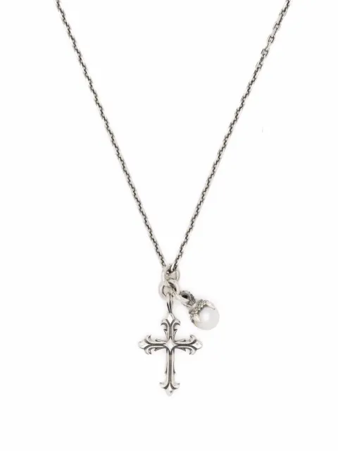 Emanuele Bicocchi cross-charm necklace Silver PRCP1