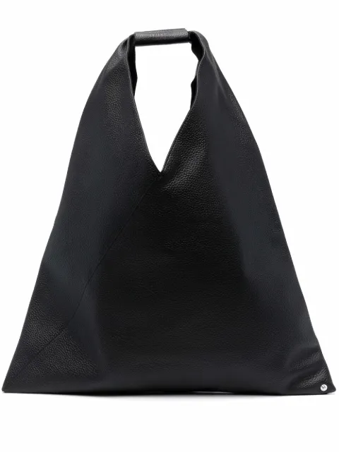MM6 Maison Margiela Japanese leather tote bag Black S54WD0039P4344