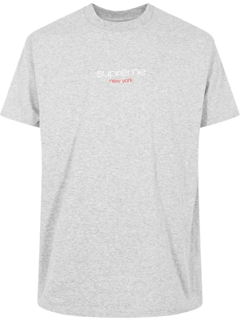 Supreme Classic Logo crew neck T-shirt Grey SU11486