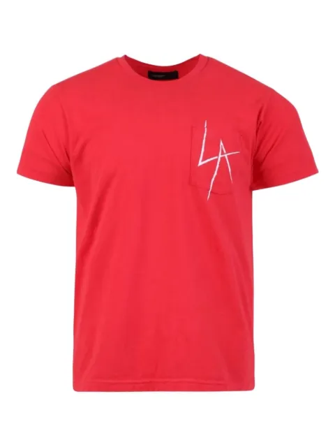 Local Authority short-slevees T-shirt Red A21SSP00RED