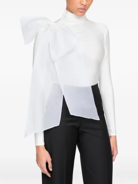 Atu Body Couture bow-detail blouse White AT22182