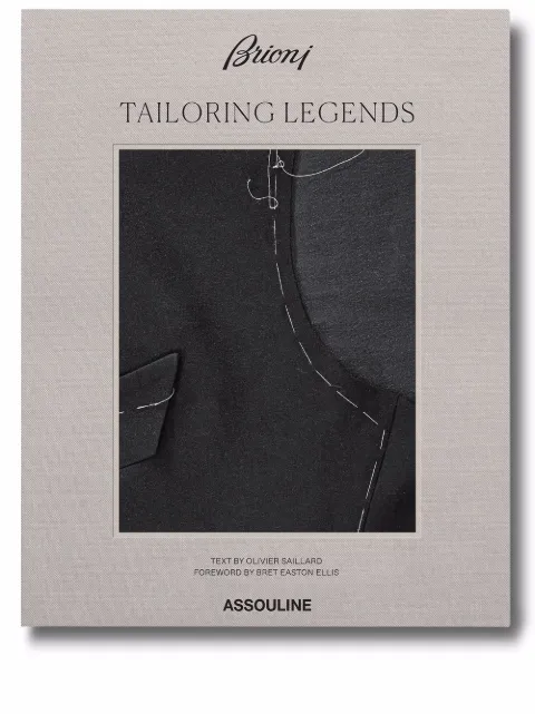 Assouline Brioni: Tailoring Legends by Olivier Saillard book Grey 9781614288701