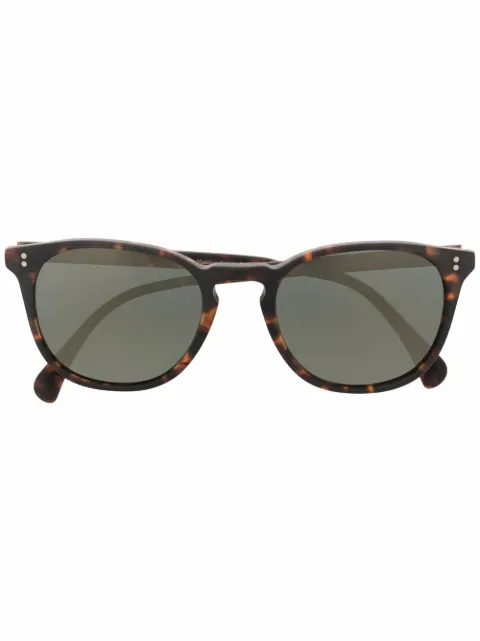Oliver Peoples Finley round-frame sunglasses Brown OV5298SU1454O9