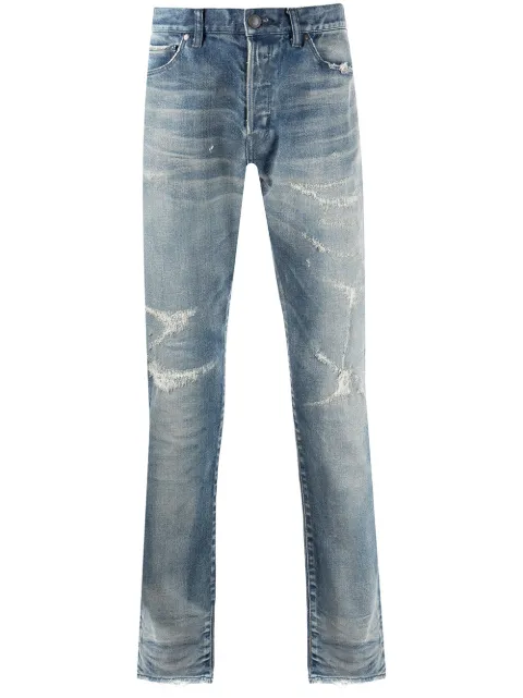 John Elliott The Cast 2 slim fit jeans Blue G375E61944L