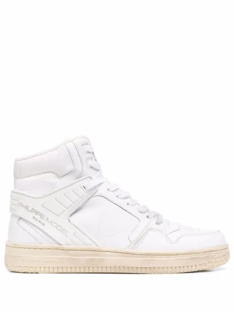 Philippe Model Paris high-top leather sneakers White LGHDV001