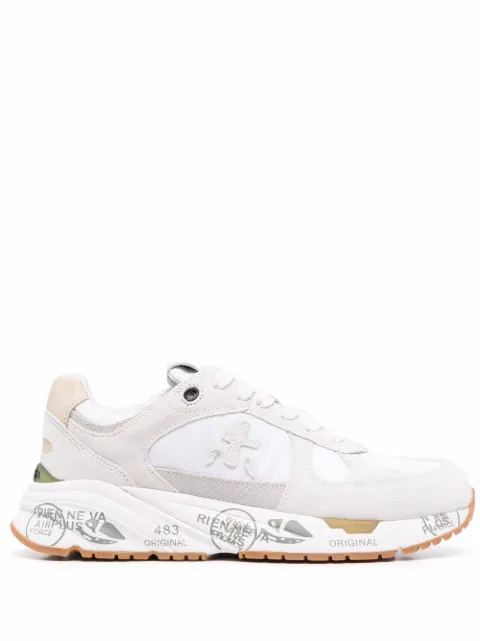 Premiata low-top panelled sneakers White MASED5661