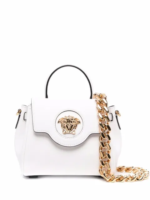 Versace Medusa chain tote bag White DBFI040DVIT2T