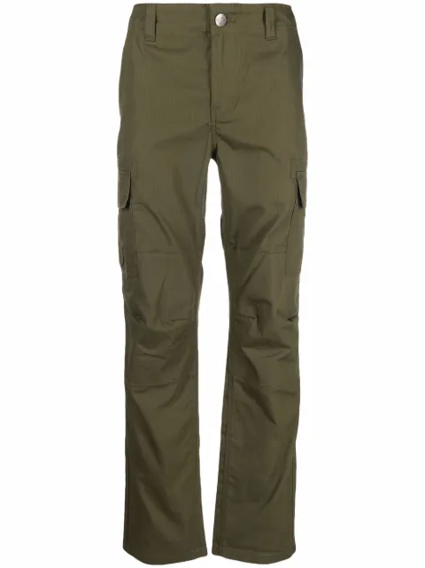 DICKIES multi-pocket cotton cargo trousers Green DK0A4XDU
