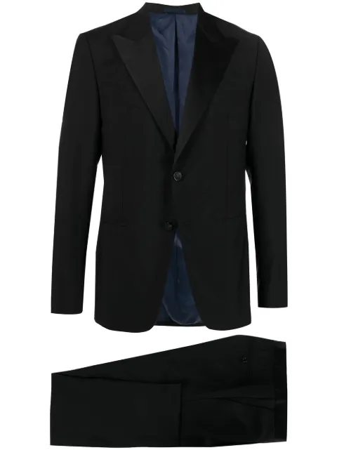 D4.0 single-breasted two-piece suit Black 834601SMOCK