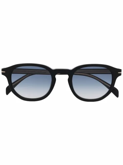 Eyewear by David Beckham round-frame gradient sunglasses Black DB1007S80708