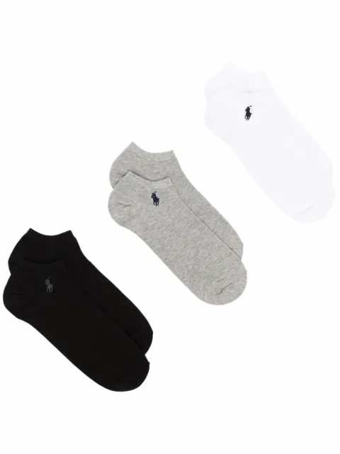 Polo Ralph Lauren Polo Pony low-cut three set Black 449655213005