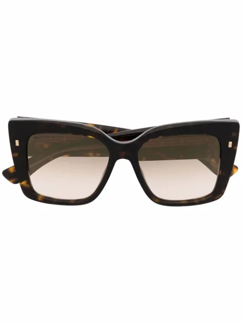 DSQUARED2 EYEWEAR square-frame sunglasses Brown D20017S086JL