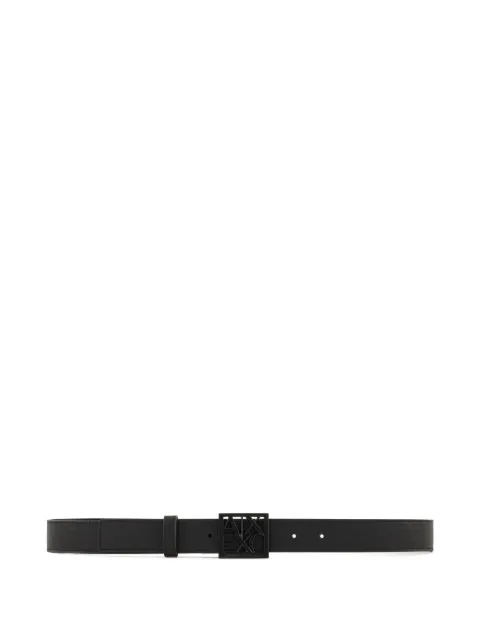 Armani Exchange logo-buckle belt Black 9411300A874
