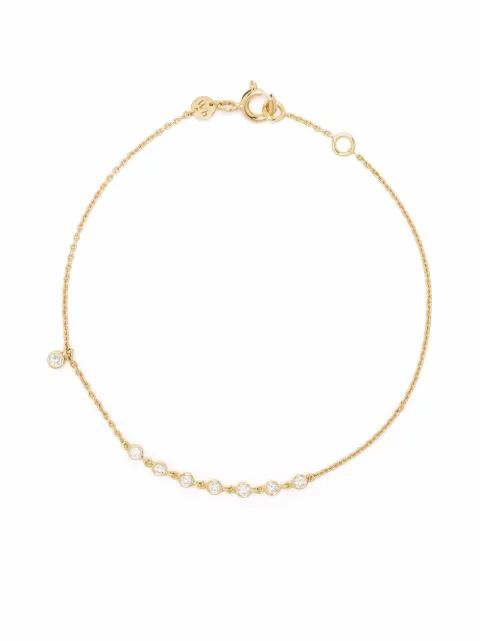 We by WHITEbIRD 18kt yellow gold Clarisse Rich diamond bracelet Gold WB1OJ8DIA