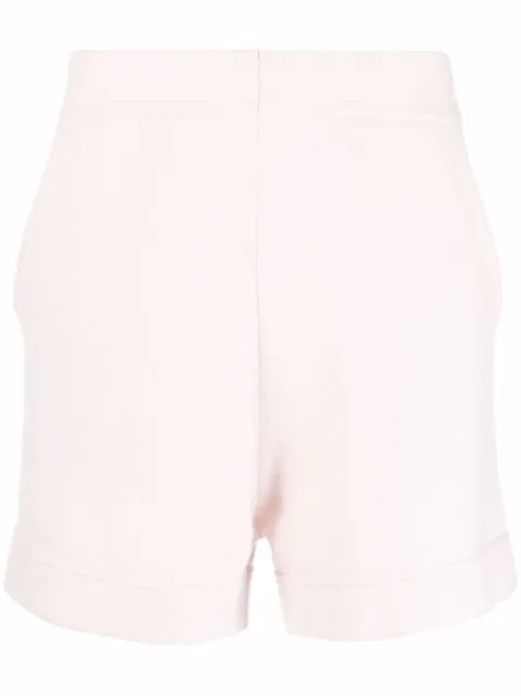 Allude high-waisted knitted shorts Neutrals 22217134