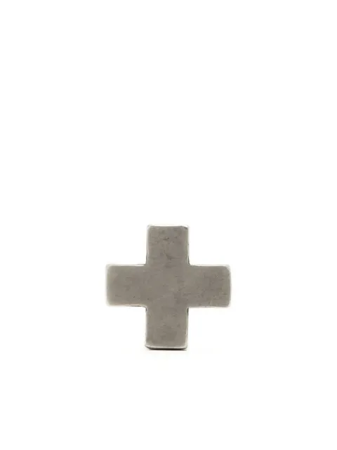 Parts of Four Plus-sign stud earring Silver 10351DA