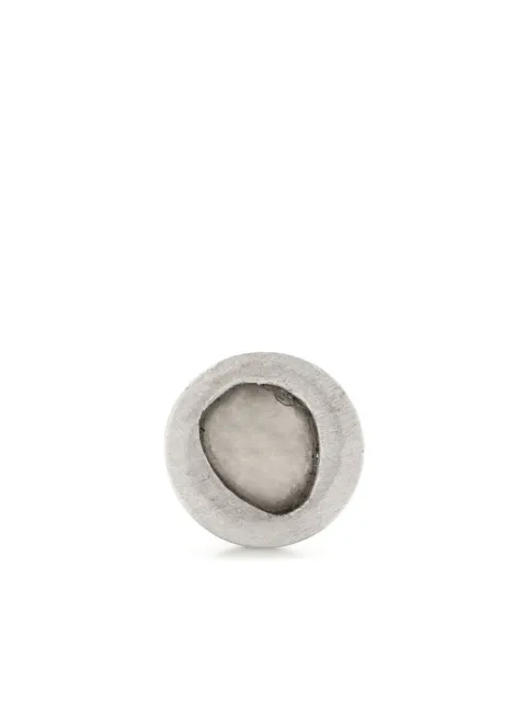 Parts of Four sapphire-embellished stud earring Silver 19353MASAF