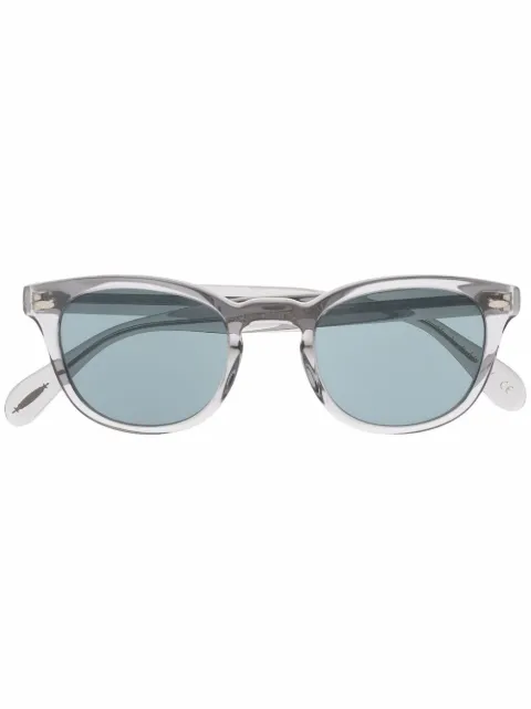 Oliver Peoples Sheldrake tinted round-frame sunglasses Grey OV5036S1132P8