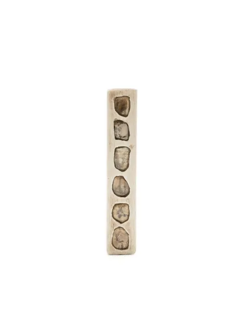 Parts of Four diamond-embellished plate earring Silver 11352DADIA