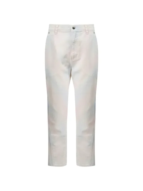 IRO straight-leg cropped jeans White WP22SOUNDA