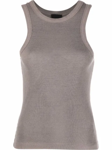 Thom Krom racer tank top Grey WTS442