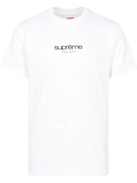Supreme Classic Logo crewneck T-shirt White SU11442