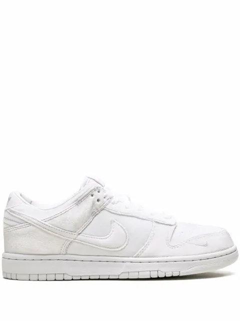 Nike x Dover Street Market Nike Dunk Low "Triple White Velvet" sneakers White DH2686