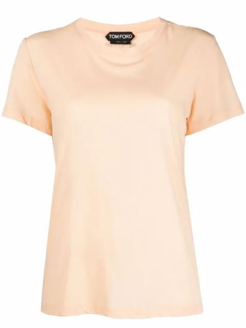 TOM FORD short-sleeve cotton T-shirt Neutrals TSJ259FAX262