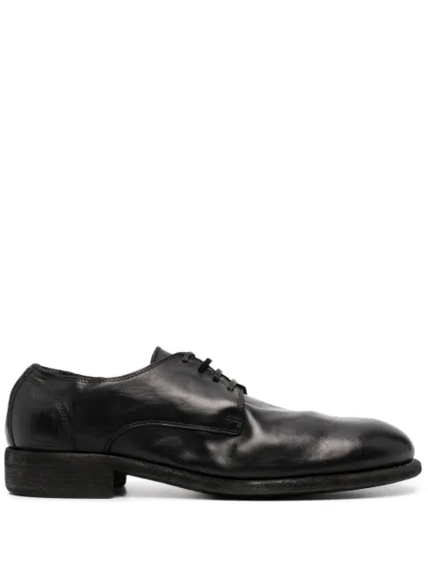 Guidi lace-up derby shoes Black 992XHORSEFULLGRAIN