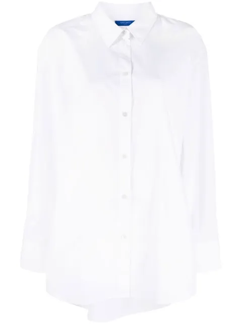 Nina Ricci poplin crinkle shirt White 99ICTO038PL0333