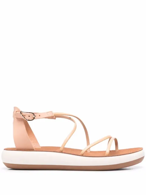 Ancient Greek Sandals Anastasia strappy sandals Neutrals ANASTASIA