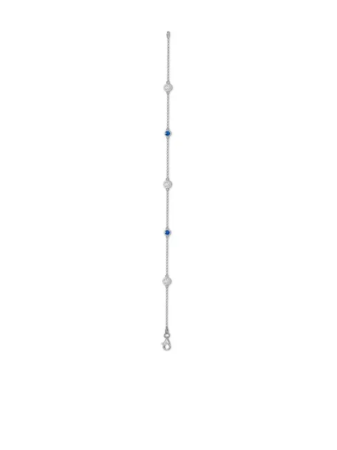 Pragnell 18kt white gold Sundance sapphire and diamond bracelet Silver CR2103