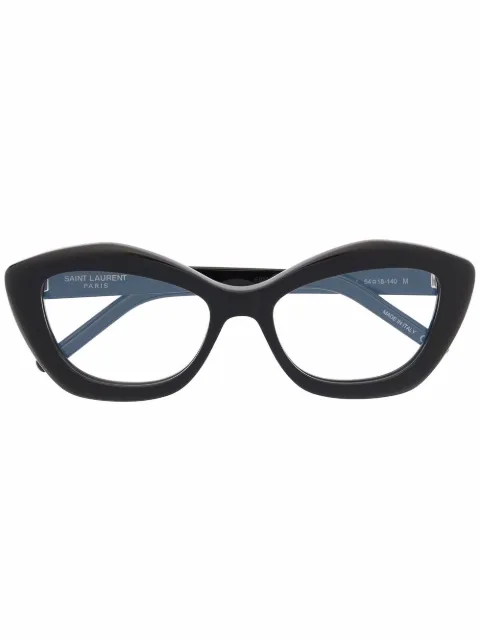 Saint Laurent Eyewear cat-eye frame glasses Black SL68OPT
