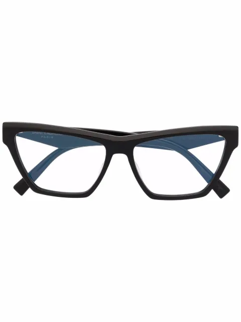 Saint Laurent Eyewear wayfarer-frame glasses Black SLM103OPT