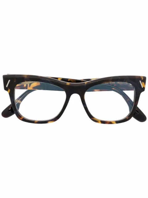 Victoria Beckham Eyewear tortoiseshell-frame glasses Brown VB2634