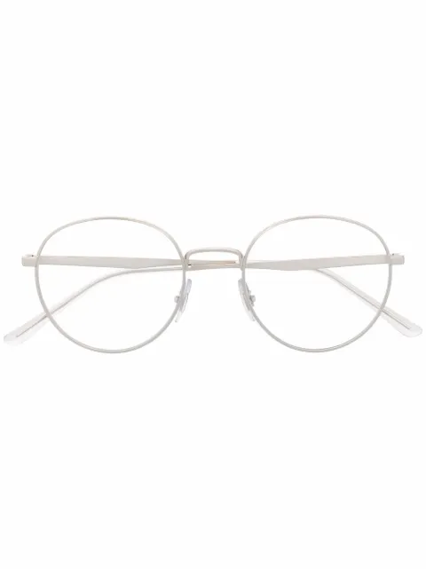 Ray-Ban round-frame glasses Silver RB3681V