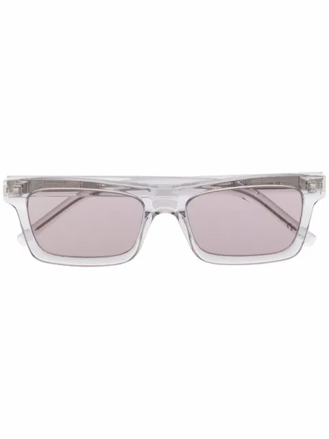 Saint Laurent Eyewear rectangular-frame sunglasses Silver SL461BETTY013