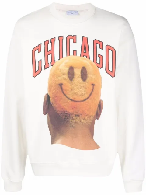 Ih Nom Uh Nit graphic-print sweatshirt Neutrals NUS22265