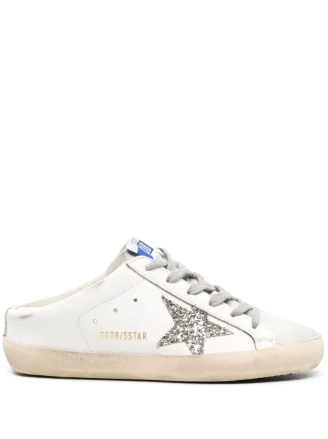 Golden Goose Super-Star leather mules White GWF00110F001722