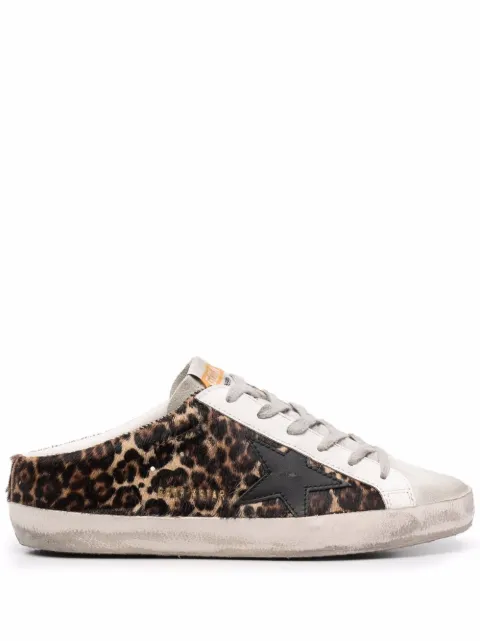 Golden Goose Super-Star mule sneakers Brown GWF00110F003380