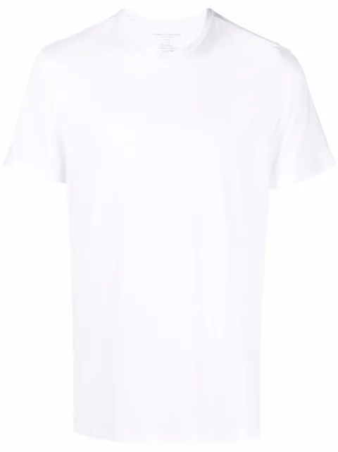 Majestic Filatures round neck short-sleeved T-shirt White S22M090HTS019